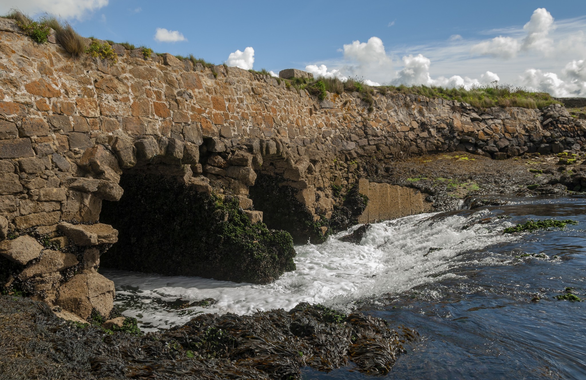Carnsew Pool Sluice Tunnels